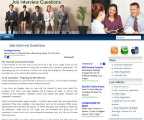 alljobinterviewquestions.com: Job Interview Questions
  Job Interview Questions. All Job Interview Questions and Answers. Sample Resume Templates. Job Cover Letters. Job Interview Tips. Interview Skills. Sample Interview. Interview Thank You Letter.