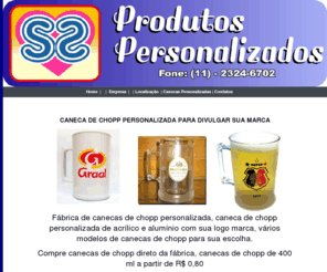 coposdechopp.com: Caneca personalizada de chopp|Caneca a partir de R$ 0,80
caneca de chopp personalizada para você divulgar sua marca, fabrica de canecas de chopp, caneca de 400 ml qualquer quantidade apenas R$ 0,80 cada