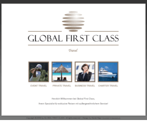 global-first-class.com: Global First Class Travel, Ihr Reisespezialist für individuelle Exklusivreisen weltweit
Individuelle Reisen direkt vom Spezialist für exklusive Hideaways, Honeymoonreisen, Inselhochzeiten, Golfreisen, Island Hopping und außergewöhnlichen Service.