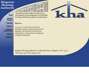 kingstonhousing.org: Kingston Housing Authority - Affordable Housing and Commercial Property Maintenance
The Kingston Housing Authority is the Hudson Valley's leader in the development and management of affordable housing and commercial property maintenance.