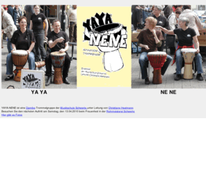 spur1.info: YAYA-NENE
YAYA-NENE Djembe-Trommel-Gruppe