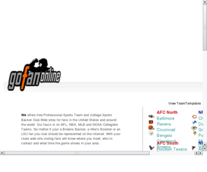 gofanonline.com: FreeDNS - Free DNS - Dynamic DNS - Static DNS subdomain and domain hosting
Free DNS hosting, lets you fully manage your own domain.  Dynamic DNS and Static DNS services available.  You may also create hosts off other domains that we host upon the domain owners consent, we have several domains to choose from!