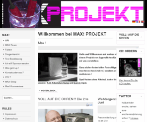 max-projekt.com: Willkommen bei MAX! PROJEKT
Joomla! - dynamische Portal-Engine und Content-Management-System