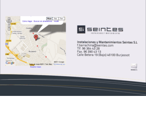 seintes.com: SEINTES - Instalaciones y mantenimientos S.L.
SIENTES - Instalaciones y mantenimientos S.L.