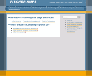 fischer-amps.com: Startseite
Fischer Amps