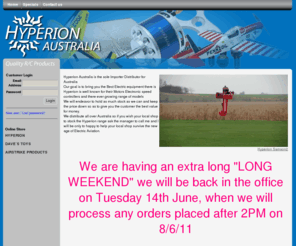 hyperionaustralia.net: Hyperion Australia RC Planes Gliders Boats | RC Gliders
RC  Gliders