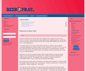 beer-frat.com: Welcome to Beer Frat!!
Beer, miller light, budwiser, blue moon, corona,