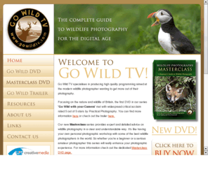 gowildtv.asia: Go Wild TV
The complete guide to wildlife photography for the digital age