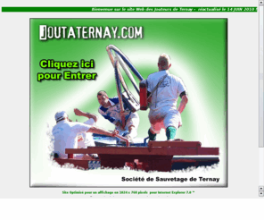 joutaternay.com: Jousting Club of Ternay (France)
Website of the Safety & Jousting Club of Ternay