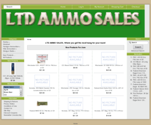 ltdammo.com: LTD AMMO SALES!, The most bang for your buck.
LTD AMMO SALES! - Rimfire Shotshell Handgun Ammunition Rifle Ammunition Shotgun Shells shop, online shopping, ammunition, cci, federal, winchester, reloading supplies, ammo, buy ammo, ltd ammo, ammo ltd, LTD AMMO SALES 