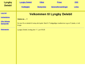 lyngbydelebil.dk: Lyngby Delebil
Lyngby Delebil, delebilsklub med hjemsted i Lyngby