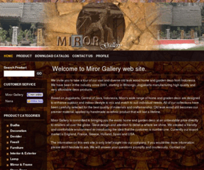 mirorgallery.net: Originality, Ethnic and Exotic | MirorGallery.com
Website Description