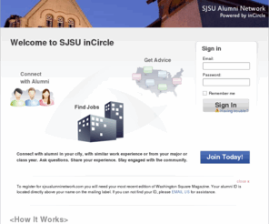sjsualumninetwork.com: SJSU inCircle
