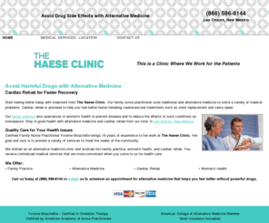 thehaeseclinic.com: Alternative Medicine, Cardiac Rehab | Las Cruces, NM
Stay in good health with alternative medicine and cardiac rehab from our clinic in Las Cruces, New Mexico.