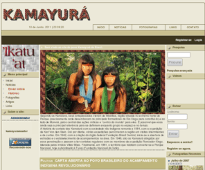 kamayura.org: Kamayura.org - Notícias
Povo Kamayura do Xingu