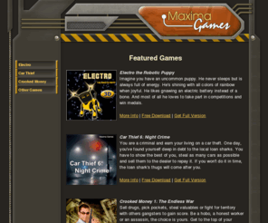 maximagames.com: Maxima Games News
Maxima Games is an independent game developer making every effort to create only special games with great concept.