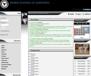 msoi.net: Morse School of Isshinryu Karate -
MSOI - Morse School of Isshinryu Karate teaches the traditional method of this style.  It focuses on street combat instead of flash.  In essence, substance over style.  Master Cliff Morse, is the instructor and MSOI belongs to both the American Okinawan Karate Association as well as the Isshinryu World Karate Association.