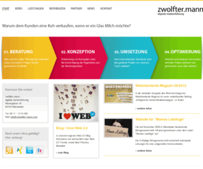 zwoelfter-mann.com: zwölfter.mann - digitale markenführung - Webdesign aus Wiesbaden und Mainz - Internetagentur Wiesbaden - Projektmanagement, Online-Agentur Wiesbaden und Mainz, Freelancer Screendesign, Social Media
Webdesign aus Wiesbaden -  Internetagentur in Wiesbaden und Mainz. Ihr Partner für  Wiesbaden und Webentwicklung und Social Media Strategien.