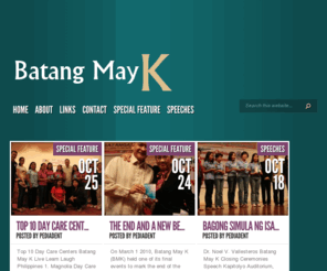 batangmayk.com: Batang May K - Live Learn Laugh Philippines
Live Learn Laugh Philippines