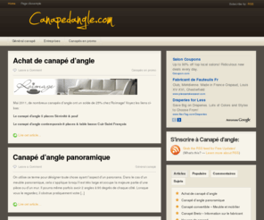 canapedangle.com: Canape d'angle: le site!
Canapé d'angle - Un incontournable de votre salon! Explication de ses avantages et liste de fabricants.