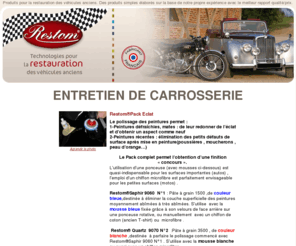 entretien-carrosserie.com: Entretien de carrosserie - Antirouille - Dérouillant - Peinture carrosserie - Vernis - Appret carrosserie
Entretien de carrosserie - Antirouille - Dérouillant - Peinture carrosserie - Vernis - Appret carrosserie