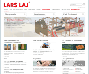 larslaj-thailand.com: Welcome to Lars Laj playgrounds.
Lars Laj: Highest quality playgrounds for children. Over 30 years of experience 	in playgrounds production, our products are safe (EN1176 norm) and durable