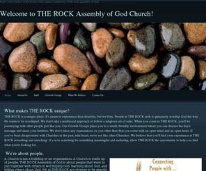 therockag.org: Welcome to THE ROCK Assembly of God Church! - Home
the rock assembly of God