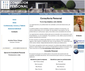 comunicacionpersonal.com: Andrés Pérez Ortega, Consultor Personal
