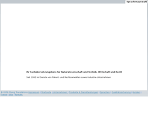 stang-translations.com: Stang Translations - Fachübersetzungen in Naturwissenschaft und Technik, Wirtschaft und Recht  DIN EN 15038 mit vereidigten
Zertifizierte Übersetzungen, Fachübersetzungen für Naturwissenschaft, Technik, Wirtschaft und Recht.