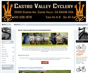 castrovalleycyclery.info: Castro Valley Cyclery - Specialized - Ibis - Intense - BMC - Wilier
Bicycle store with great selection and service.