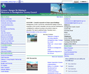 denbighshire.gov.uk: Denbighshire County Council - Home
