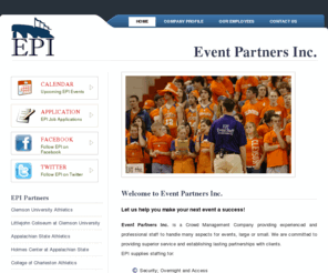 epieventsinc.com: EPI - Event Partners Inc.
EPI - Event Partners Inc.