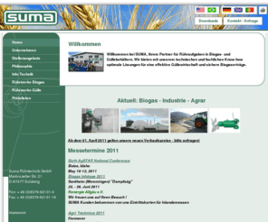 thuerwaechter.net: Biogas - Industrie - Agrar / Suma Rührtechnik GmbH
Suma Rührtechnik GmbH - Rührwerke und Mixer für Biogas und Gülle - Biogasrührwerk - Güllerührwerk