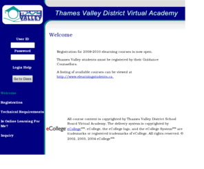 tvdva.org: Thames Valley District School Board Virtual Academy | WELCOME
The NAME located in CITY providing online education and services to COMMUNITY