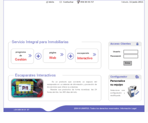 unintec.net: Unintec: programacion, mantenimiento y productos, informatica en Rota
Unintec le ofrece un servicio informático integral:programación de gestion, diseño web, mantenimiento, venta de productos. Nos adaptamos a las necesidades de su empresa.