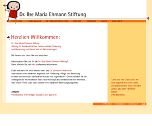 stiftung-ehmann.de: Dr. Ilse Maria Ehmann Stiftung
Dr. Ilse Maria Ehmann Stiftung