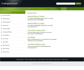 codingnerd.com: Coding Nerd - Programming with Ruby on Rails, Python
Free Resources on Ruby on Rails, Python, and other programming languages