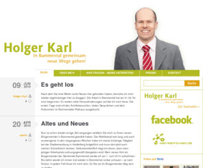holger-karl.info: Holger Karl
Holger Karl - In Bammental gemeinsam neue Wege gehen!