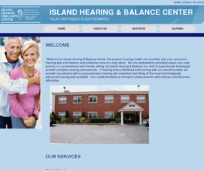 islandhearingandbalance.com: IslandHearing&Balance.com
At Island Hearing & Balance Center our Audiologists provide Hearing Aid fitting, dispensing and comprehensive hearing evaluations. 