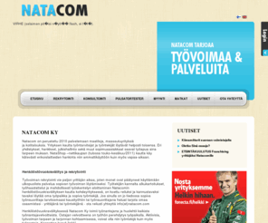 natacom.com: Natacom Ky
Natacom tarjoaa työvoimaa ja palveluita.