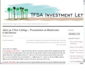 tfsastocks.com: Tax Free Savings Account Investment Letter
Read the TFSA Investment Letter to generate capital gains in your Tax Free Savings Account