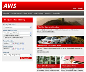 aviseasy.com: Avis Car Rental - Hire a car worldwide
Avis Europe plc. welcomes you to the global home of car hire online. Avis have 4,700 locations in 160 countries, so wherever you are going, the chances are we'll be there to serve you. 