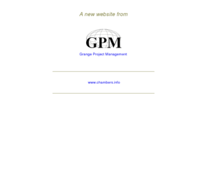 chambers.info: chambers.info - A new site project by GPM
GPM provide network and internet solutions as well as domain names and web design for our business and corporate customers.