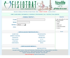 fisiotrat.com: .:: FISIOTRAT - CLINICA DE FISIOTERAPIA E REABILITACAO MOTORA ::.
