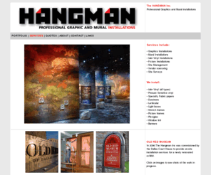 hangmaninc.com: HANGMAN | Mural & Graphics installations
