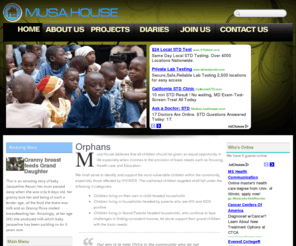 musahouse.com: Musa House |  Our Mission is to Relieve and Advance in life Orphaned Children affected by HIV/AIDS through provision of Housing, Healthcare and Education Support
To Relieve and Advance in Life Orphan and Vulnerable Children with the provision of Healthcare, Housing and Educational Support