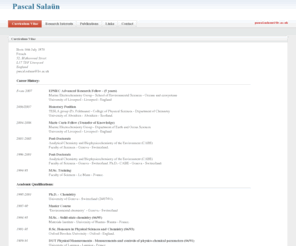 pascalsalaun.com: Pascal Salan

