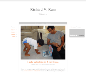 richardram.com: UX Researcher & Designer
Richard Ram - UX Researcher and Designer