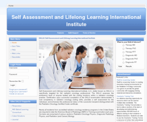 sallii.com: SALLII: RadOnc Practice Exams
SALLII, LLC - Self Assessment and Lifelong Learning International Institute