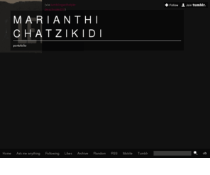 chatzikidi.com: Marianthi Chatzikidi
portofolio